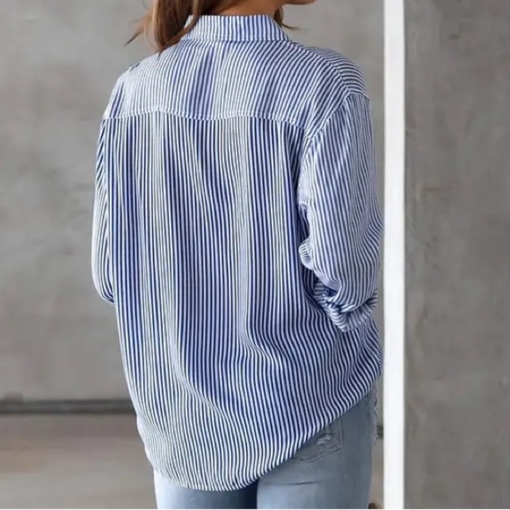 Stripped Button Down - Picture 2 of 4